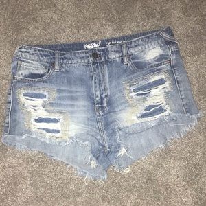 Mossimo Denim Short Shorts